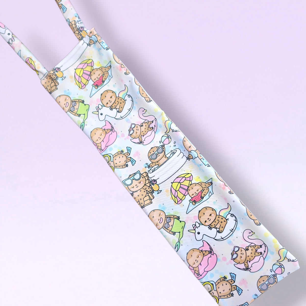 Slinky Tail Bag - Summer Sloths