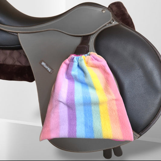 Stirrup Socks - Rainbow Stripes