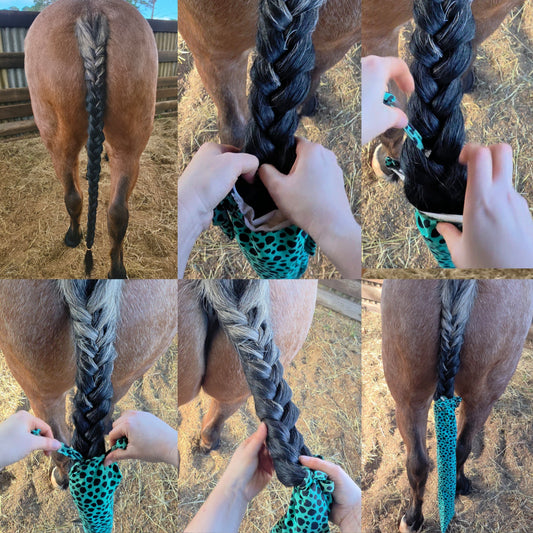 How to tie a tail bag