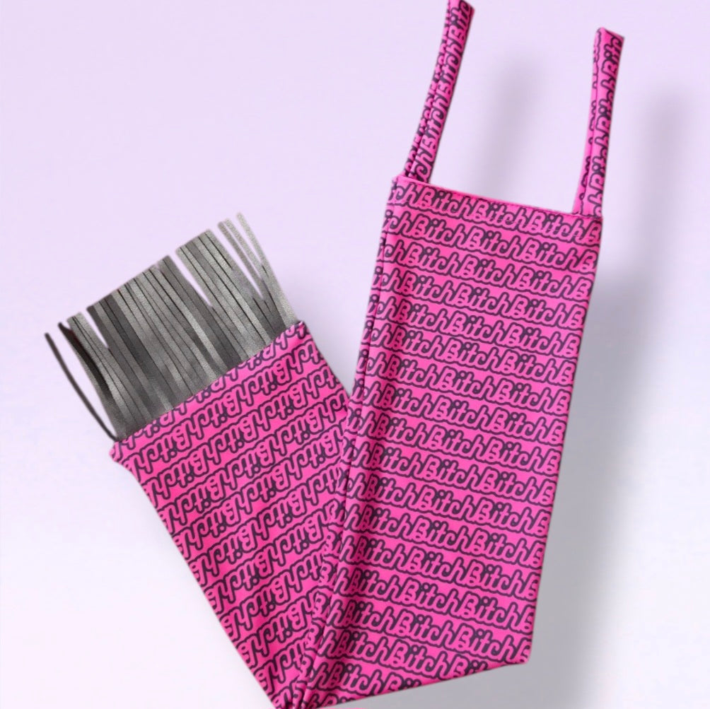 Swish Slinky Tail Bag - Hot Pink B*tch