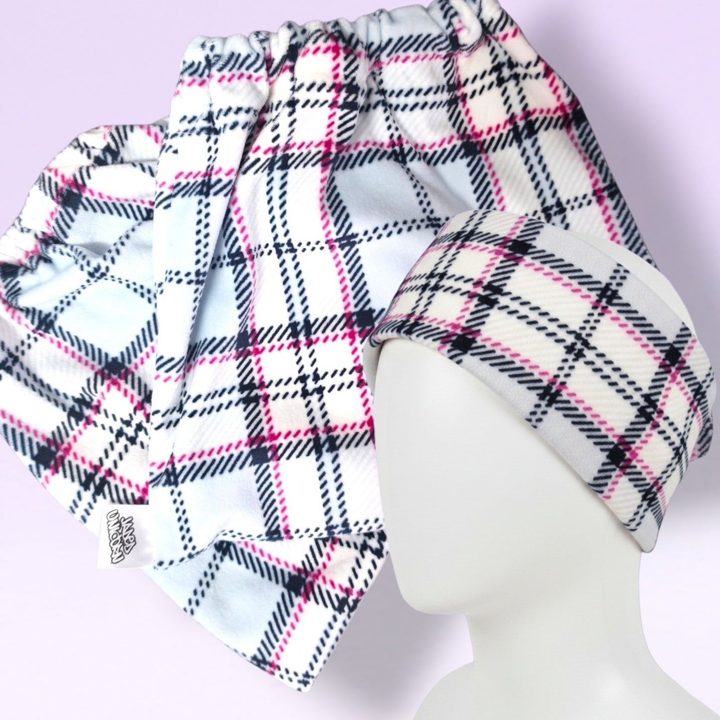 Black, White & Pink Plaid Bundle