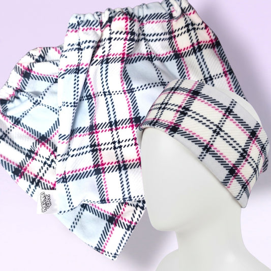 Black, White & Pink Plaid Bundle