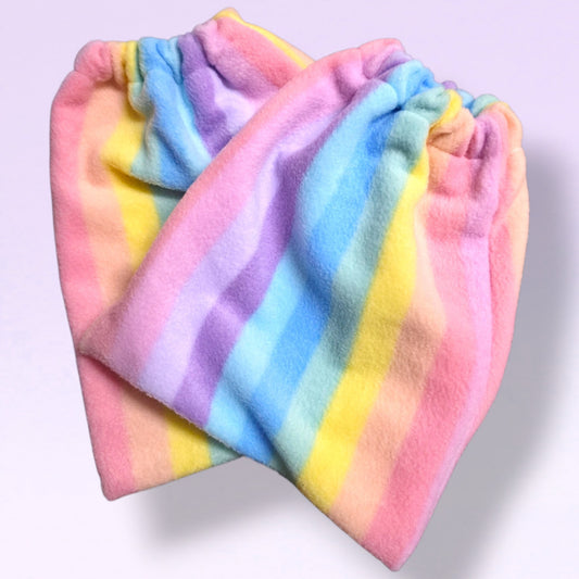 Stirrup Socks - Rainbow Stripes