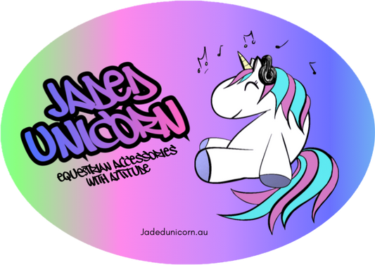 Jaded Unicorn Bumper Sticker