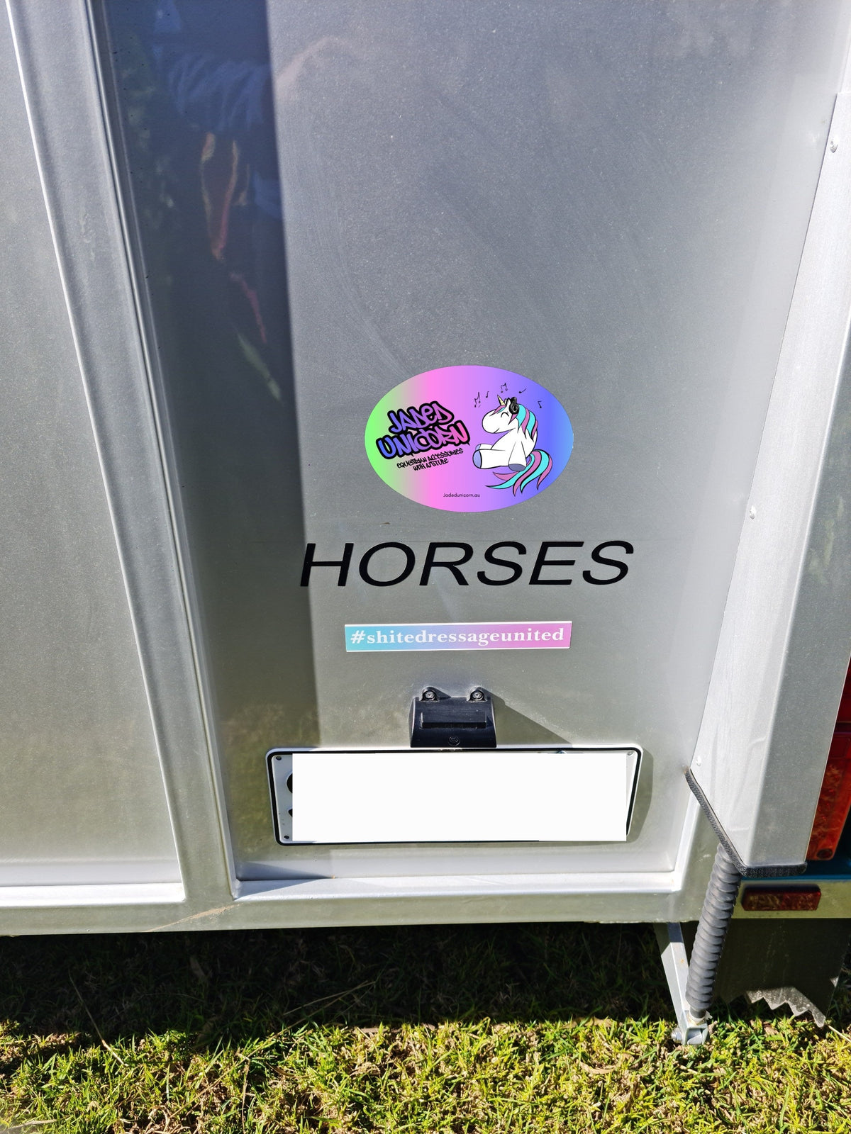 Jaded Unicorn Bumper Sticker