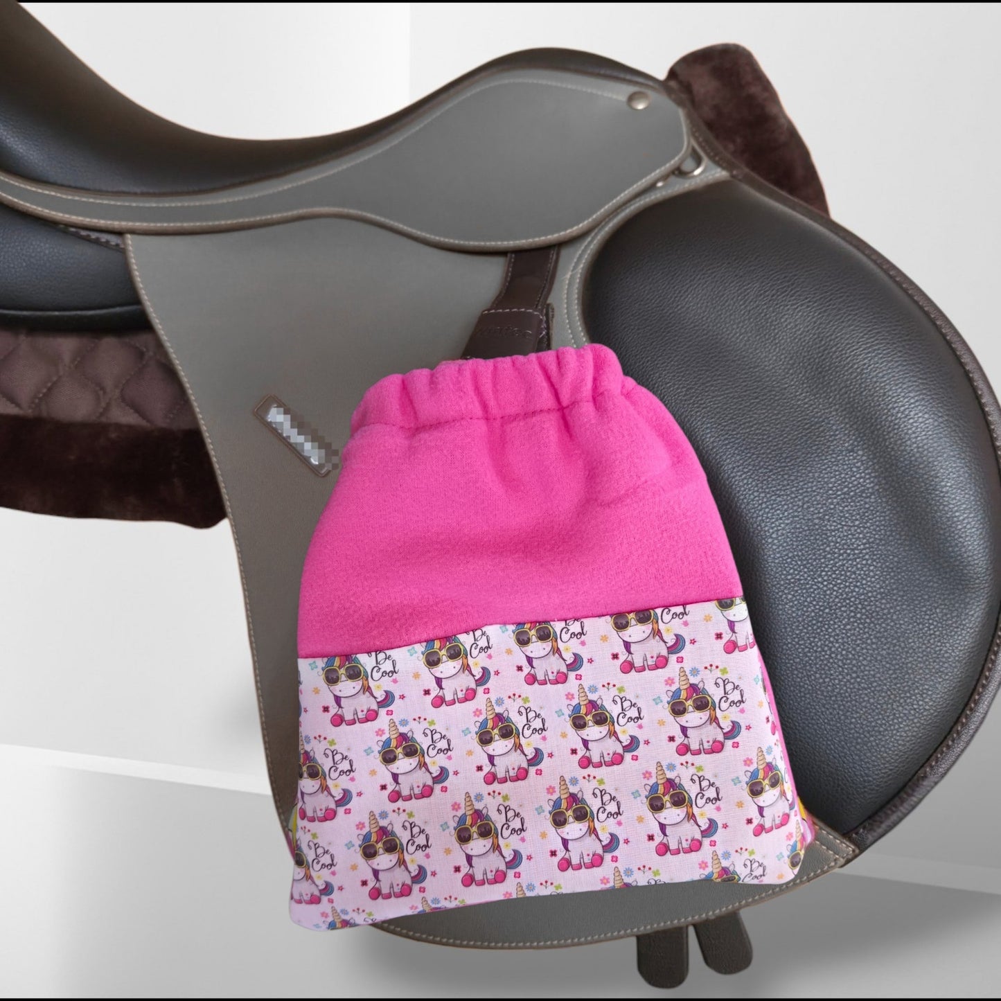 Stirrup Socks - Pink Be Cool Unicorn