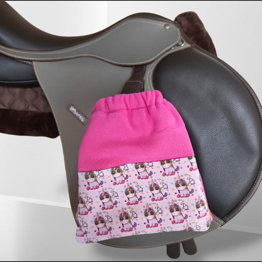 Stirrup Socks - Pink Be Cool Unicorn